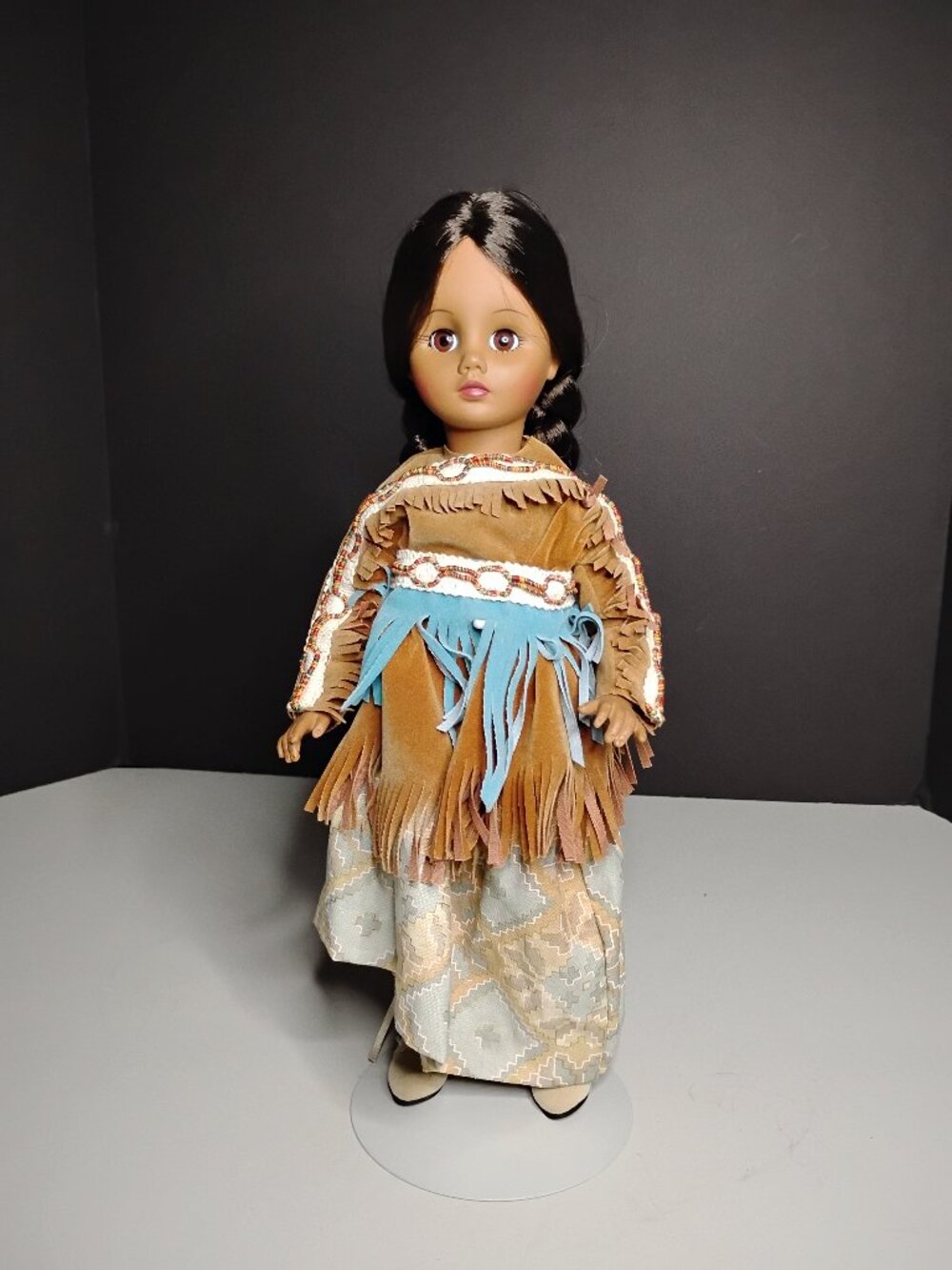 1995 Madame Alexander- 14” Pocahontas Native American Doll #24613